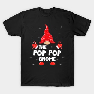 The Pop Pop Gnome Matching Family Christmas Pajama T-Shirt